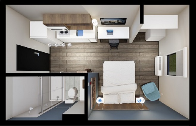 queen suite floorplan