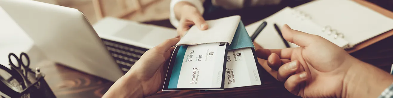 people with travel documents